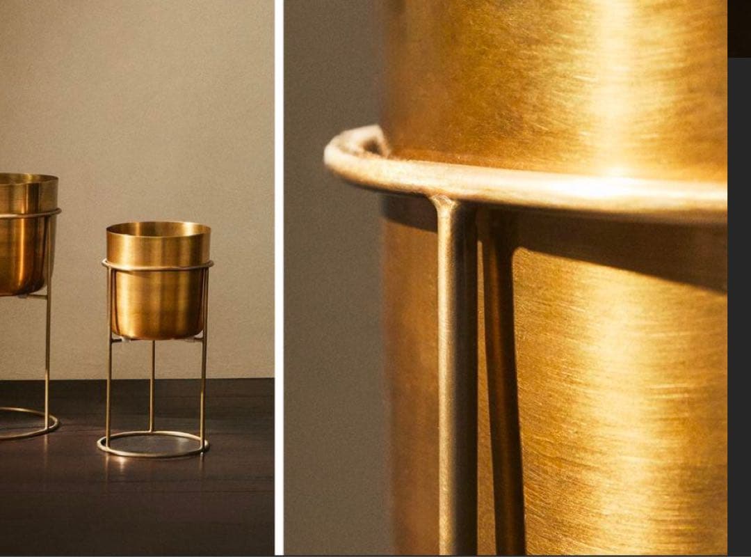 ザラホーム ZARA HOME 鉢カバー プランターカバー プランタースタンド