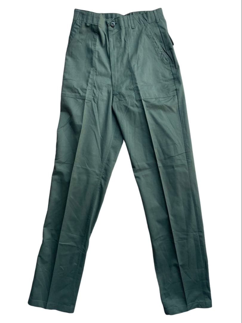 米軍ベイカーパンツ.ユーティリティトラウザースOG-507サイズ32×35 MILITARY（ミリタリー） 実物 新品 デッドストック 米軍
