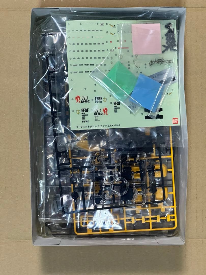 PG  RX78 -2 ガンダム・カスタムセット1・2