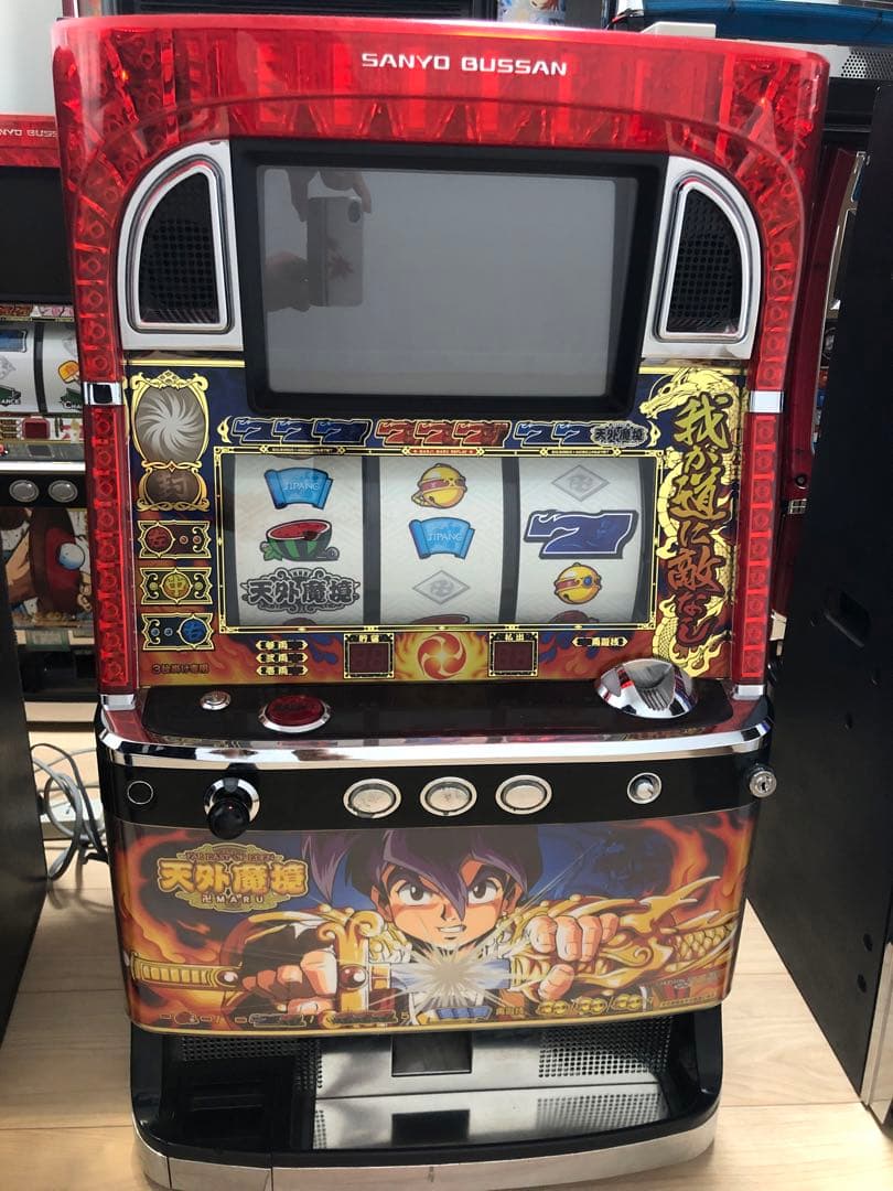 レア 実機 天外魔境 卍MARU ジャンク 三洋物産 SANYO CR天外魔境卍MARU MTH 中古パチンコ実機 [枠名：フラッシュ