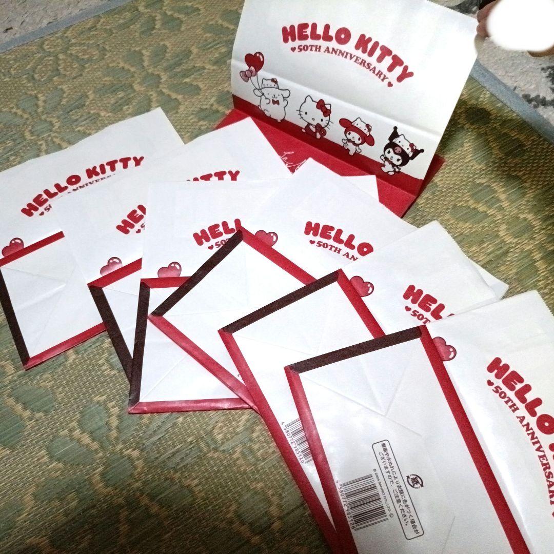 ハローキティ 50周年記念 紙袋 - メルカリ