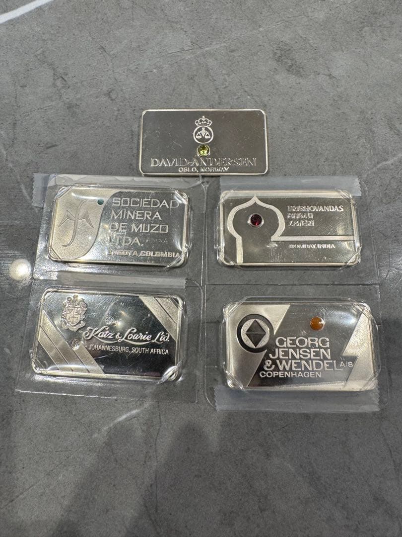 フランクミント製　銀貨　プレート　118g フランクリンミントのプレートを高額買取しました！ 東京都のお客様