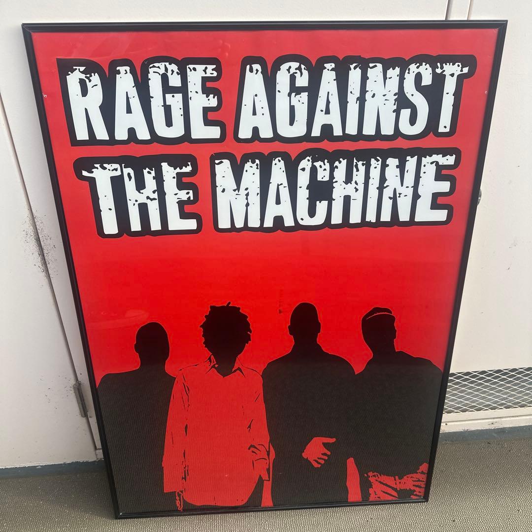 RAGE AGAINST THE MACHINE ポスター 額付 Rage Against The Machine レイジ ポスター taz - メルカリ