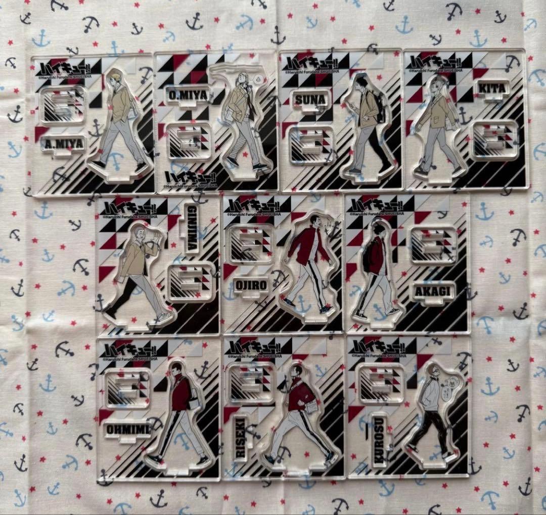 ハイキュー　アクリルフィギュアコレクション　稲荷崎　第7弾　コンプリート Amazon | ハイキュー!! アクリルフィギュアコレクション 第7弾 宮侑