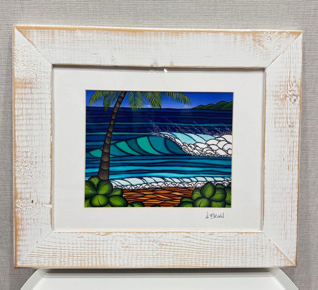 ヘザーブラウン　Heather Brown 正規フレーム Heather Brown Art Japan ヘザーブラウン Fun in the Sun Print MATTED