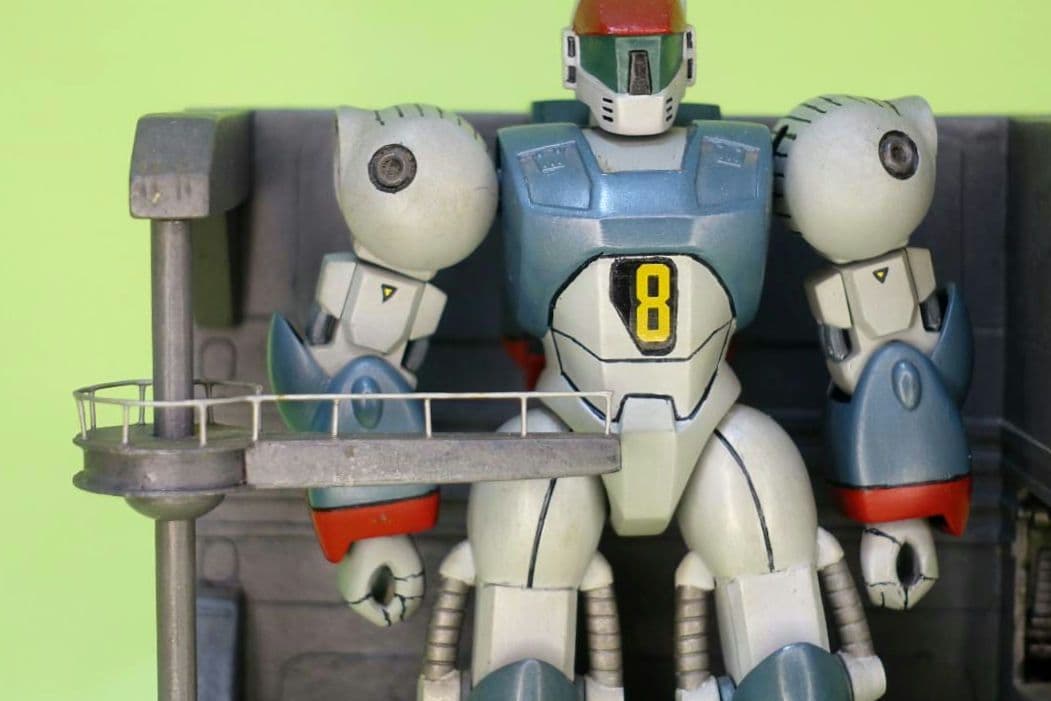 全塗装完成品】1/144 ラウンド・バーニアン・バイファム ／整備