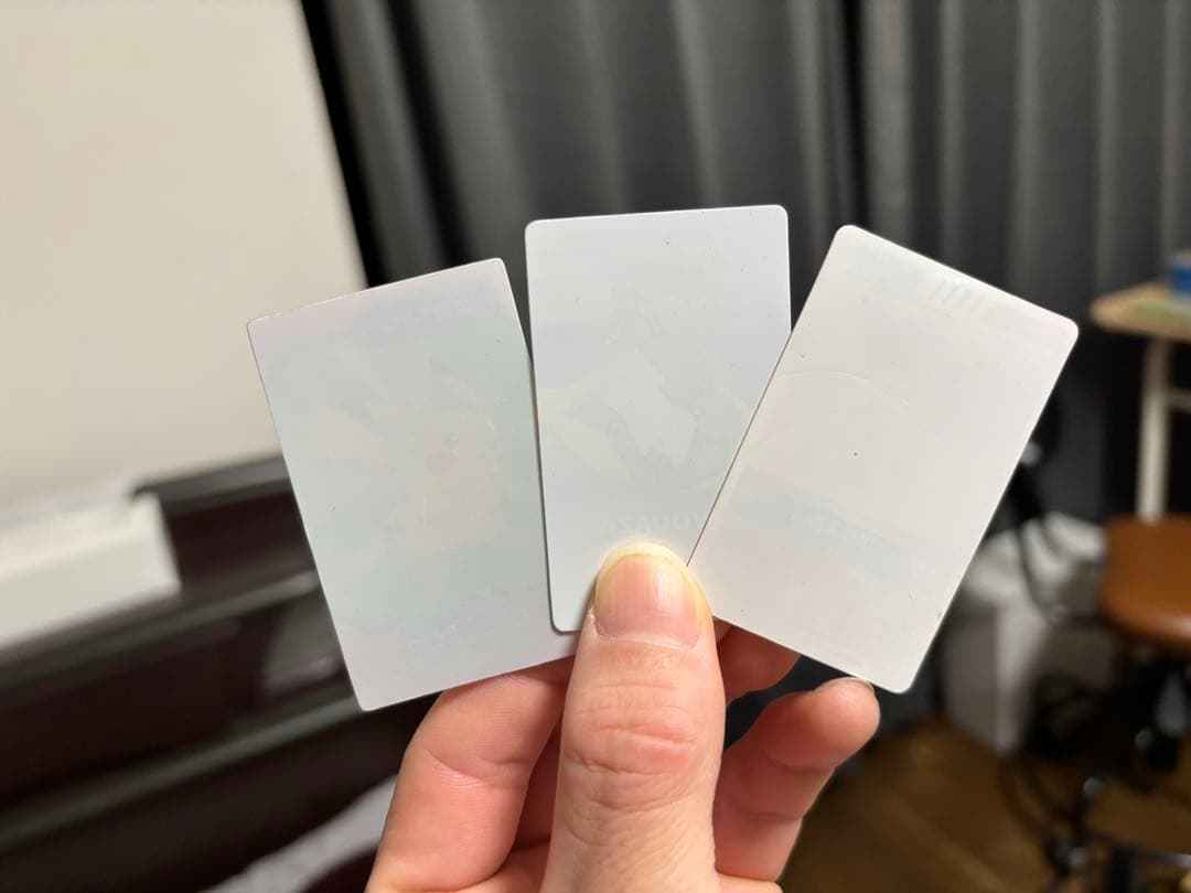 《希少》3Dカード レンチキュラー ミニ ポケモンカード3枚セット