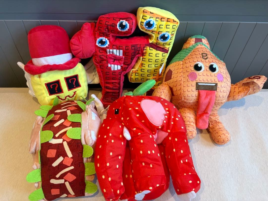 イタリアンブレインロット ブレインロットを盗むぬいぐるみ5点セット