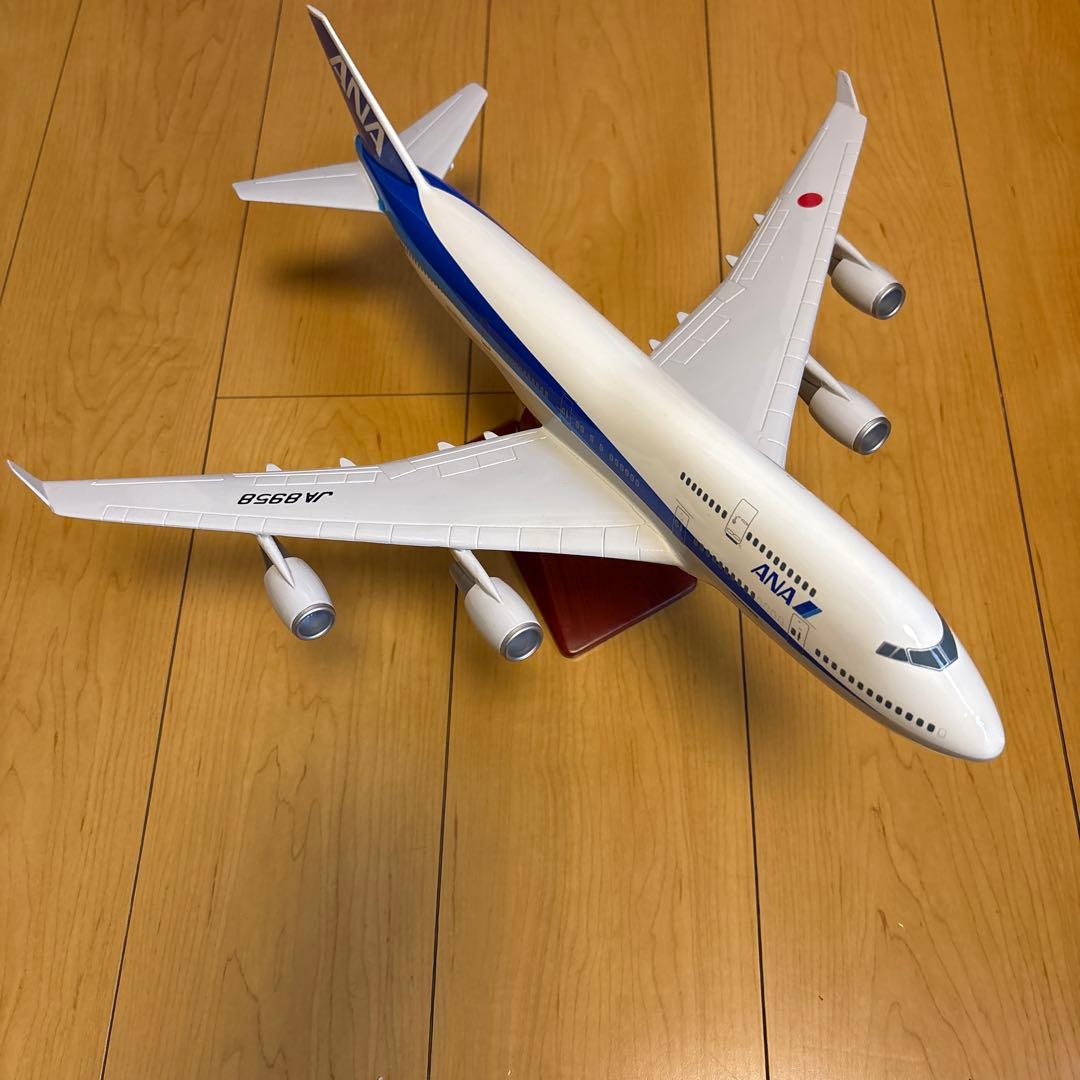 モデルプレーン　ボーイング　747 JA8958 ANA 1 1/200 B747-400 ANA FAREWELL INTER JA8958 [NH20044] 全日空商事/中古