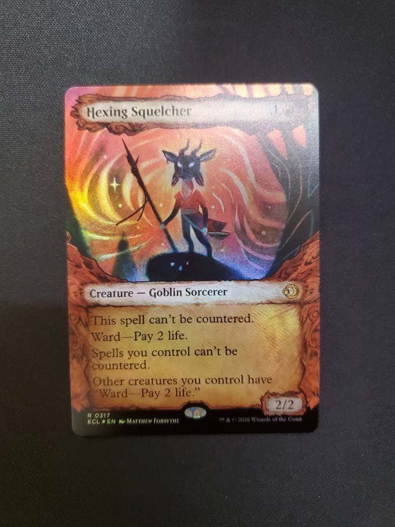 呪詛の壊し屋/Hexing Squelcher 英語　foil ショーケース ミントモール / MINT GAMES MTG(東日本橋) / 【ECL】【ENG】〈145-R-R