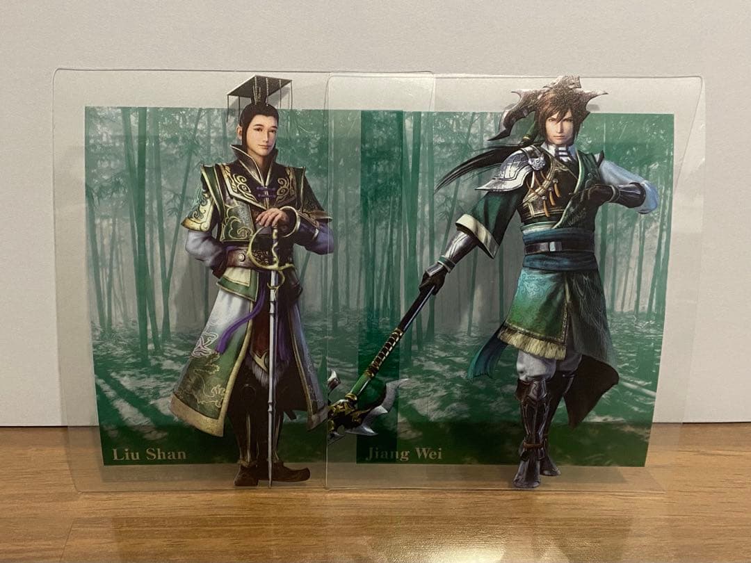 真・三國無双8 プラスチックカード 姜維 劉禅 - メルカリ