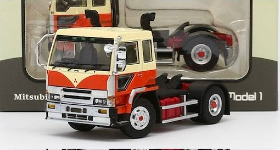 Model1 モデルワン 1/64 三菱ふそう ザ・グレート（1986）オレンジ 新品 T66303 Model One 1 1/64 三菱 ふそう ザ・グレート オレンジ