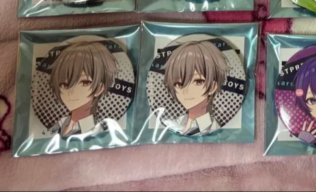 STPRBOYS 缶バッジ STPR Familiyコラボキャンペーングッズ】ランダムスクエア缶バッジ