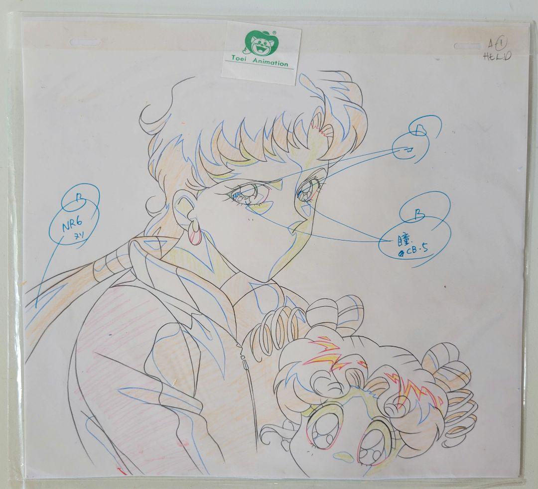 セーラースターズ セル画 スリーライツカード(非売品)付 - メルカリ