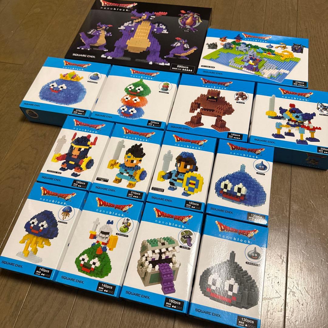 nanoblock -DRAGON QUEST- 14種類セット