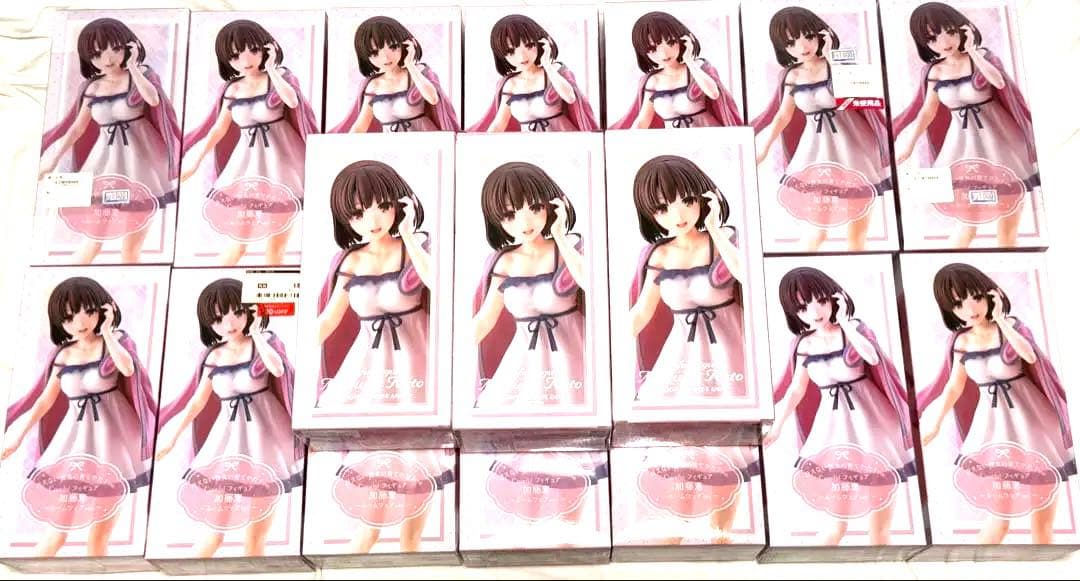 冴えカノ　加藤恵 プライズフィギュア41体セット 冴えない彼女の育てかた Fine Luminasta “加藤恵”制服Ver． – プライズ