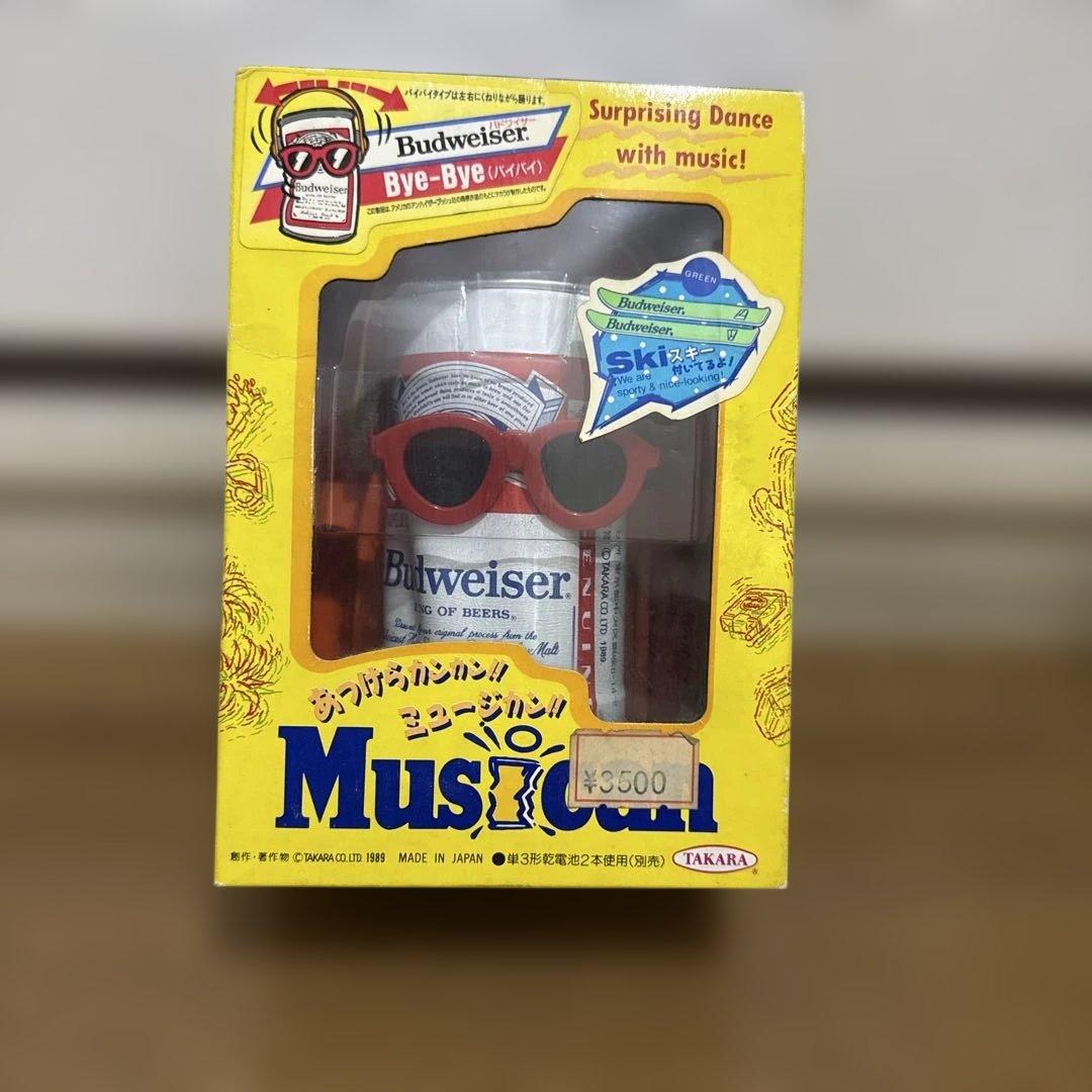 タカラ　ミュージカン　バドワイザー 謎の店セレクト】 ”ミュージカン(バドワイザー)” タカラ製ミュージカン