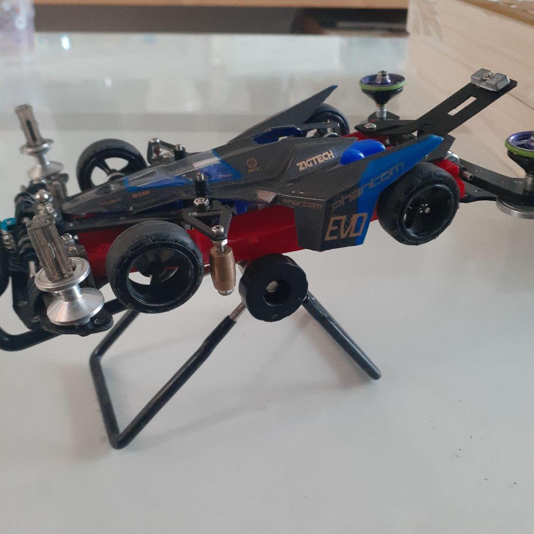 MA ゴム輪サス 一軸シゲイル ヒンジ式ATスラダン 完成品 ミニ四駆