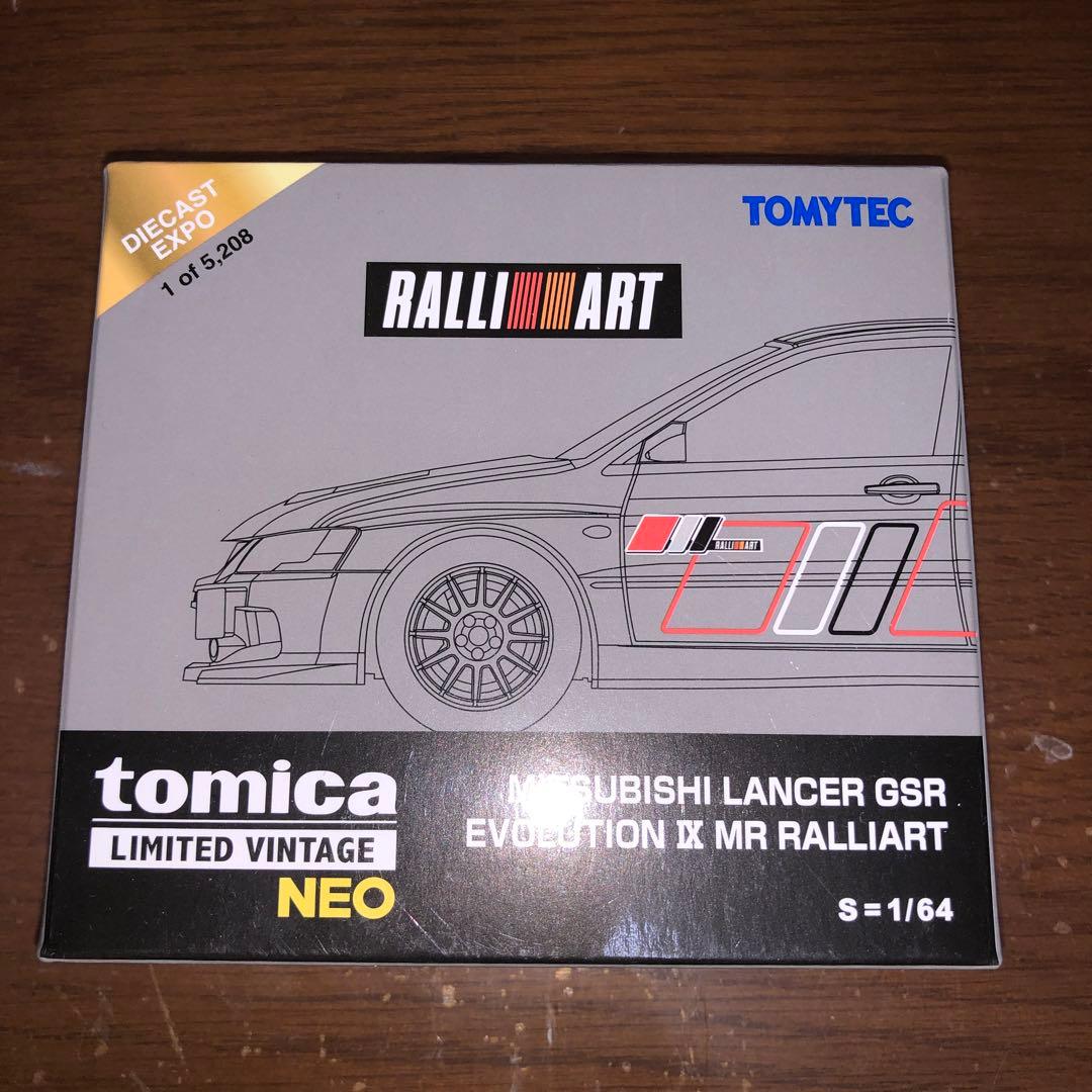 海外限定　トミカ　リミテッド　ヴィンテージ　ランサーエボリューションIX MR TOMYTEC トミカリミテッドヴィンテージネオ LV-N186c 三菱 ランサーRS