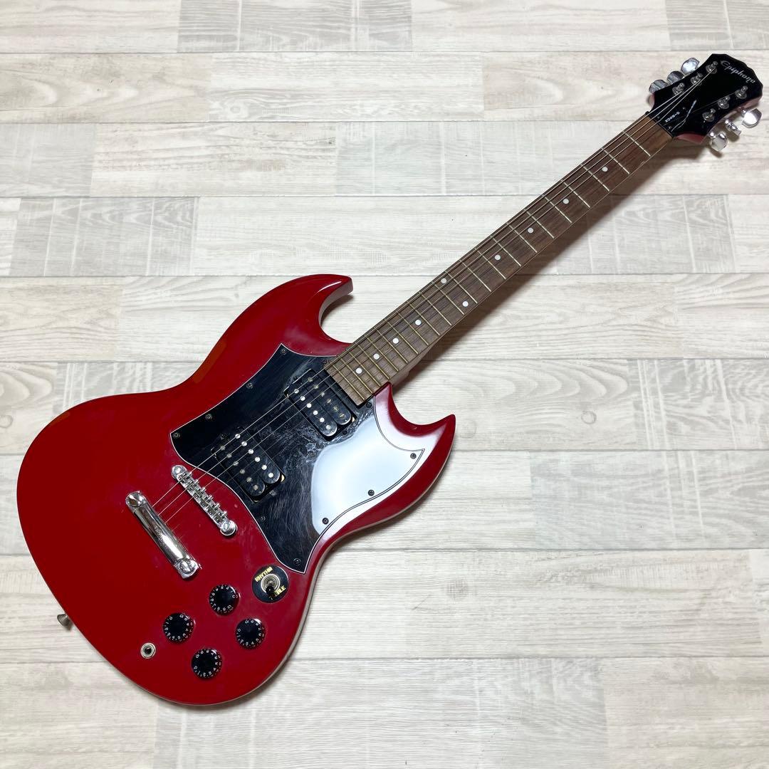 Epiphone SG G-310 エレキギター　エピフォン　赤　レッド DISC Epiphone SG G-310 Electric Guitar Cherry at Gear4music