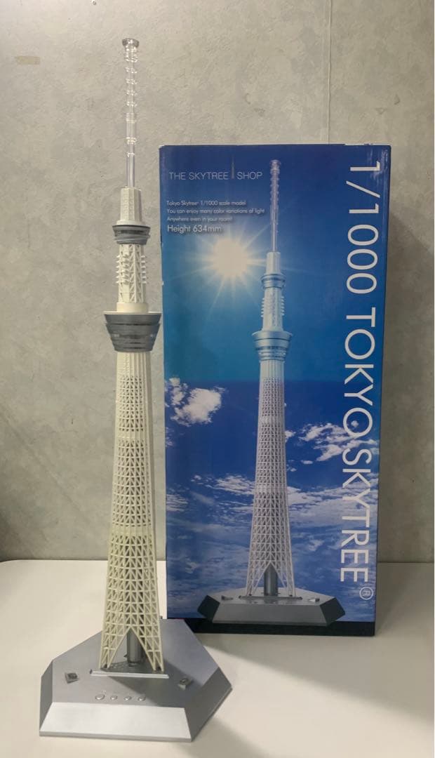 東京スカイツリー 模型 1/1000スケールモデル ジョイパレット - メルカリ