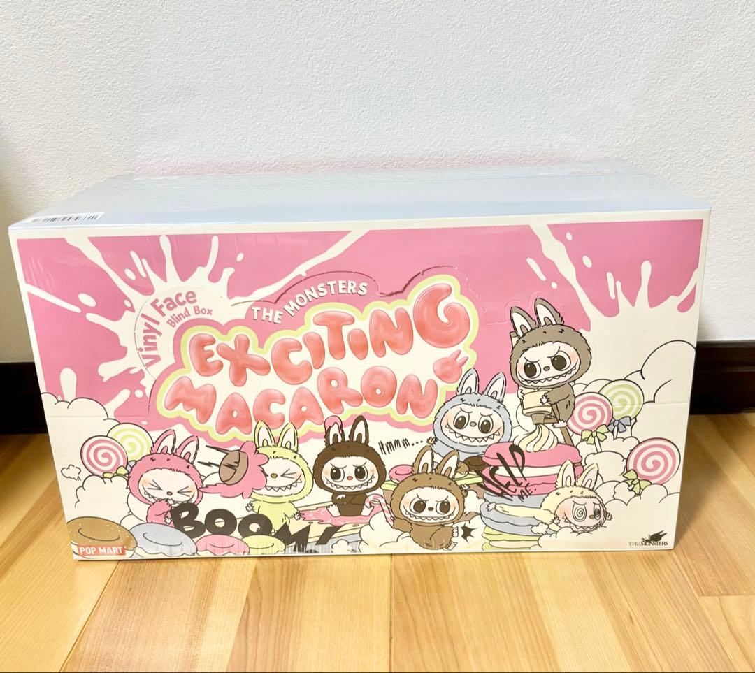 THE MONSTERS Exciting Macaron ぬいぐるみ アソート THE MONSTERS - Exciting Macaron Vinyl Face Blind Box-Copy - POP