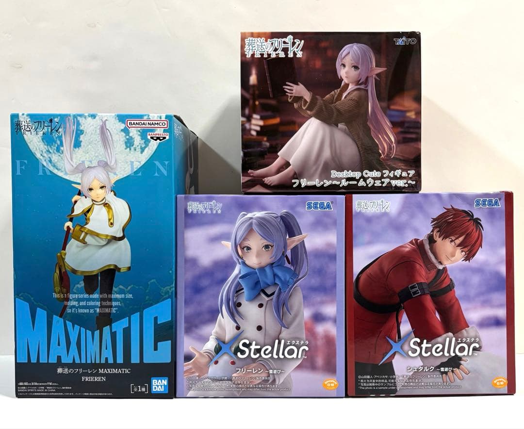 未開封】葬送のフリーレン プライズフィギュア まとめ売り 4点セット