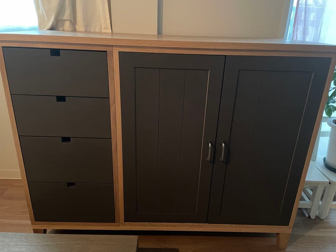 【北の住まい設計社】キャビネット キュリオキャビネット W75cm D39cm H175cm -北の住まい設計社