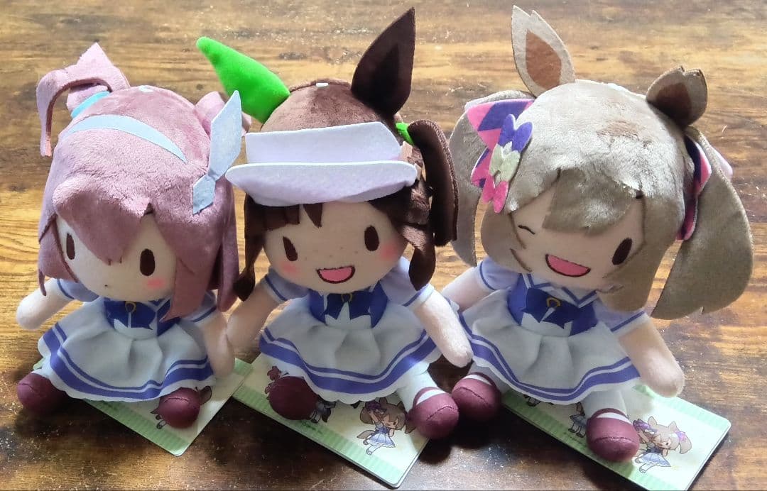 ウマ娘 ふわぷちぬいぐるみ アイネスフウジン ミホノブルボン スマート