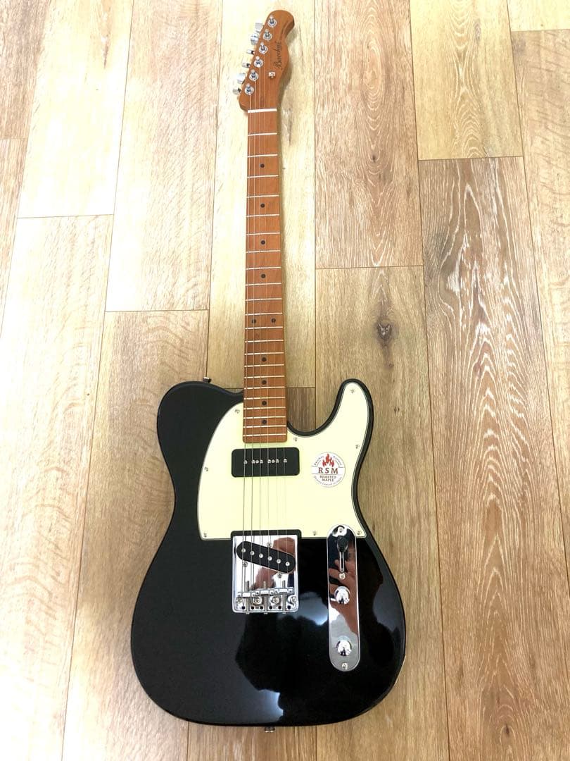 【ほぼ新品】BACCHUS バッカス BTE-2-RSM/M BLK Bacchus（バッカス） BTE-2-RSM/M ローステッドメイプルネック採用