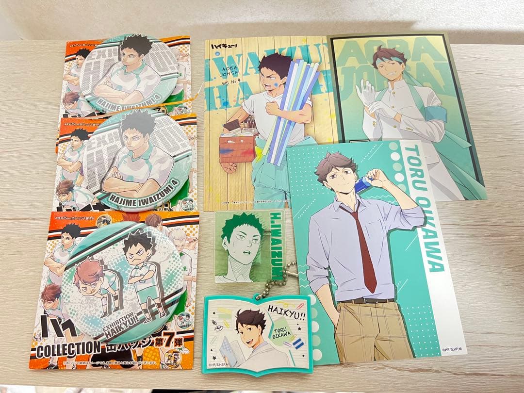 【1/31までに売れなければ品下げ】ハイキュー!! 及川徹 岩泉一 青葉城西 ハイキュー‼】青葉城西高校 及川徹&岩泉一（ver.A）【アクリルスタンド