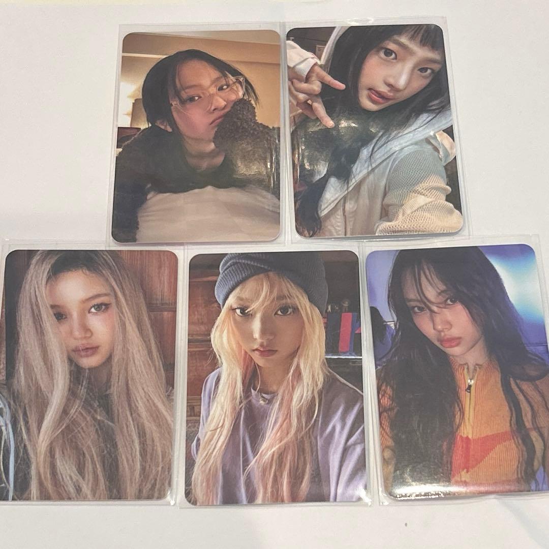 NewJeansハニ ヘリン ダニエル ミンジ ヘイン SUPERNATURAL - メルカリ