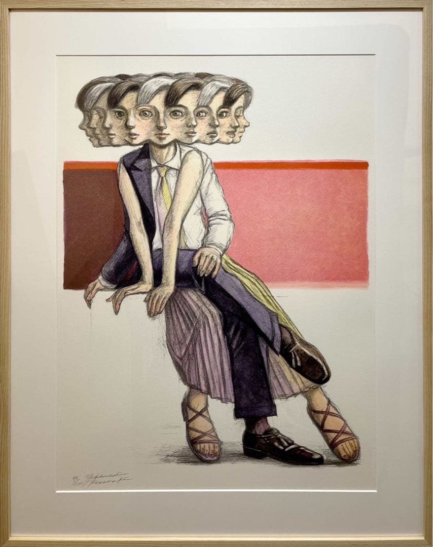 金巻芳俊　「エチュードコンプレックス03」リトグラフ 金巻芳俊 「エチュードコンプレックス03」リトグラフ - メルカリ