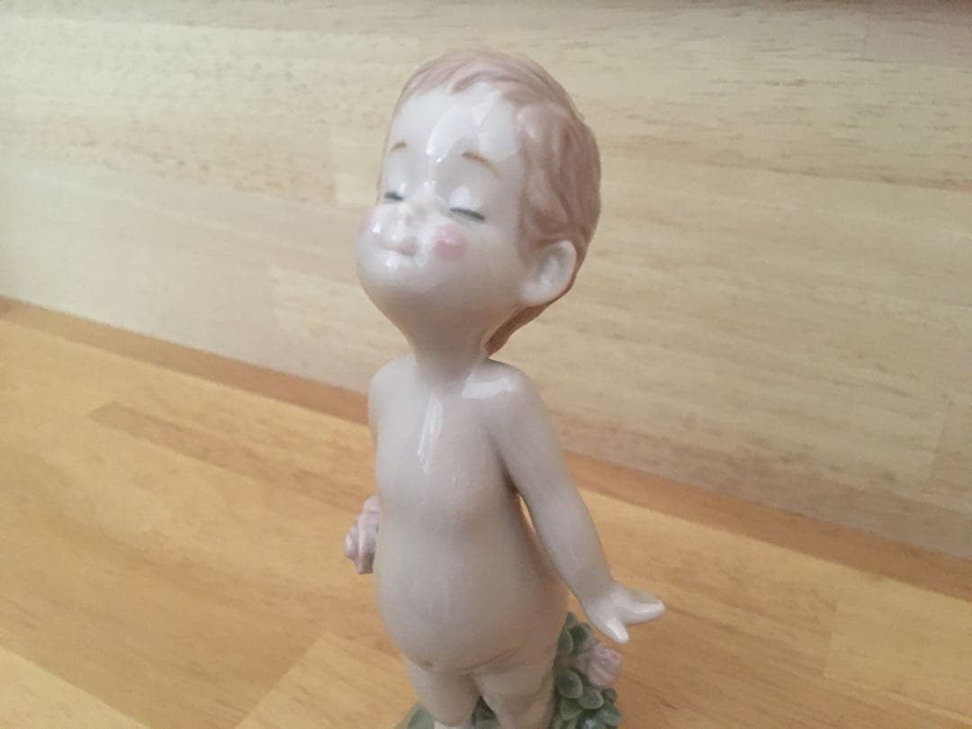 リヤドロ NAO ローズちゃん 高島屋 - メルカリ