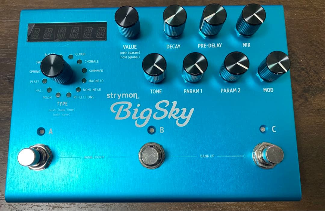 【美品】strymon BigSky リバーブ Amazon.co.jp: strymon ストライモン BigSky MX リバーブ ギター