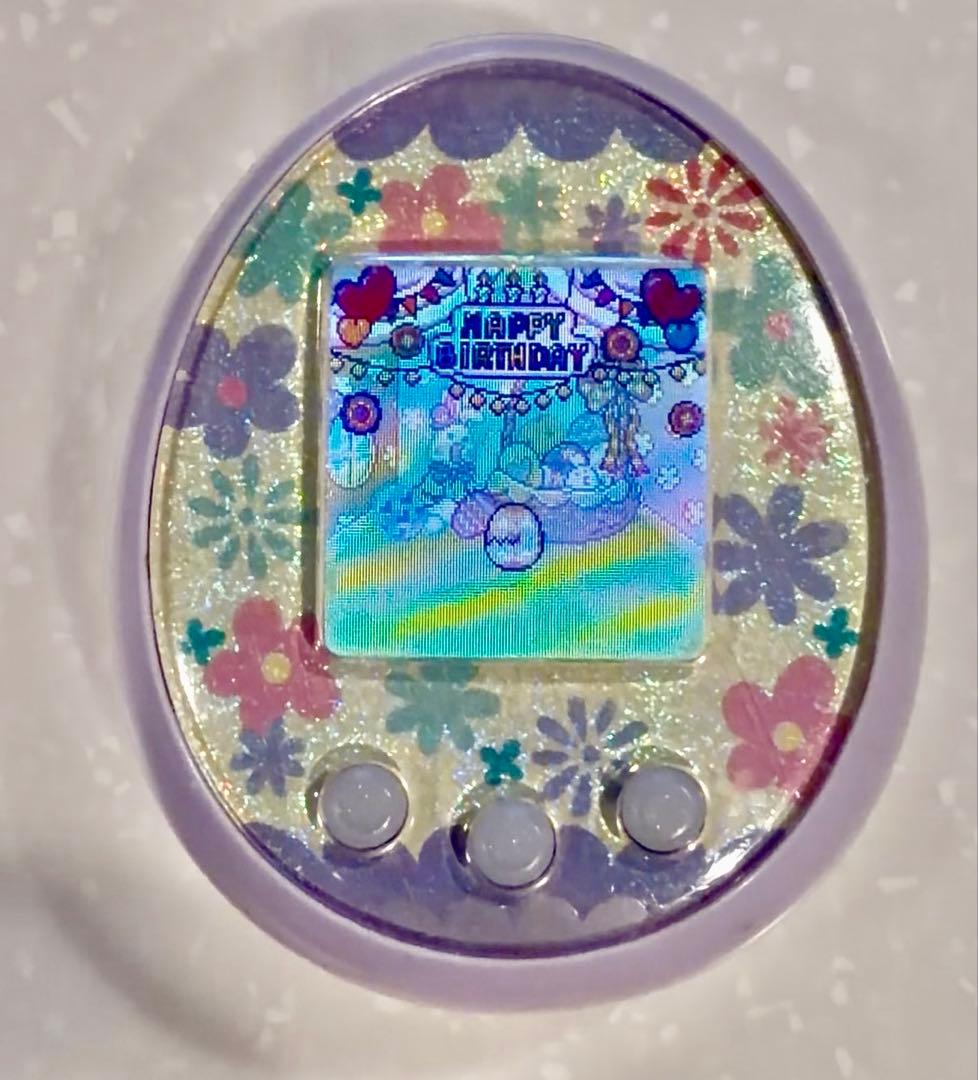 たまごっちみーつ パステルみーつ パープル 花柄 BANDAI ヨドバシ.com - バンダイ BANDAI たまごっちみーつ パステルミーツver