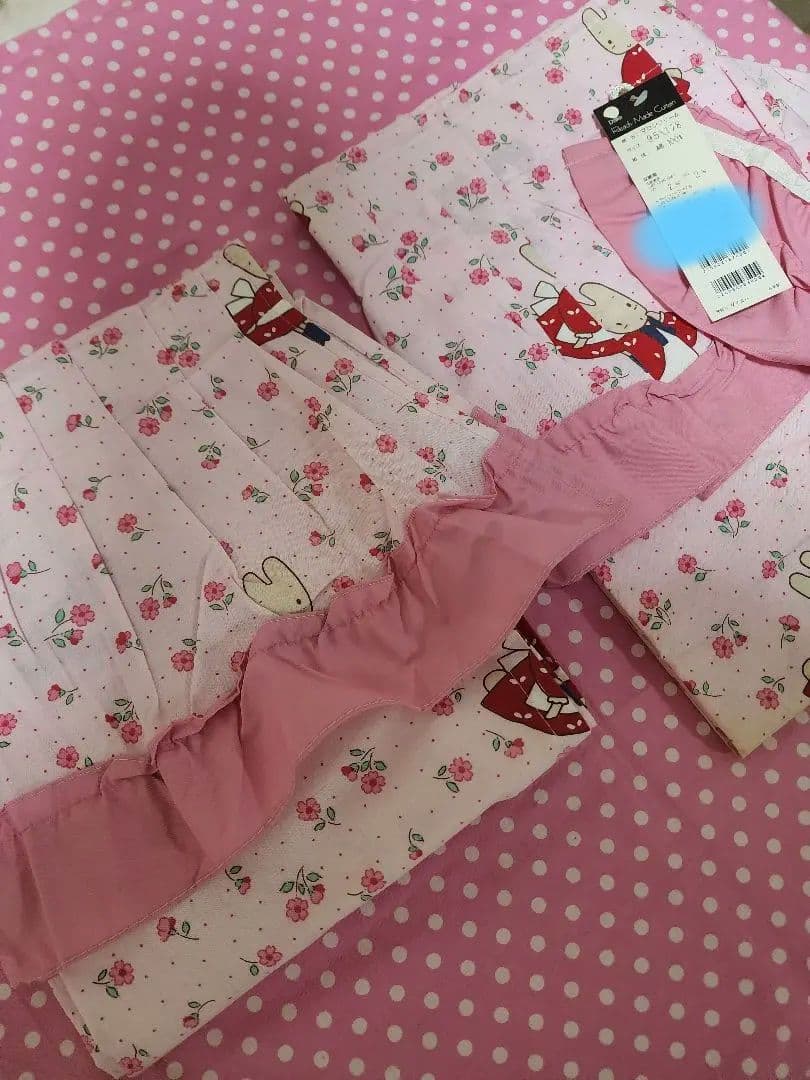 【昭和レトロ】1987年製 当時物 マロンクリーム カーテン 昭和レトロ 当時物 昭和レトロポップ カーテン 1枚 チェック柄 花柄 赤 白