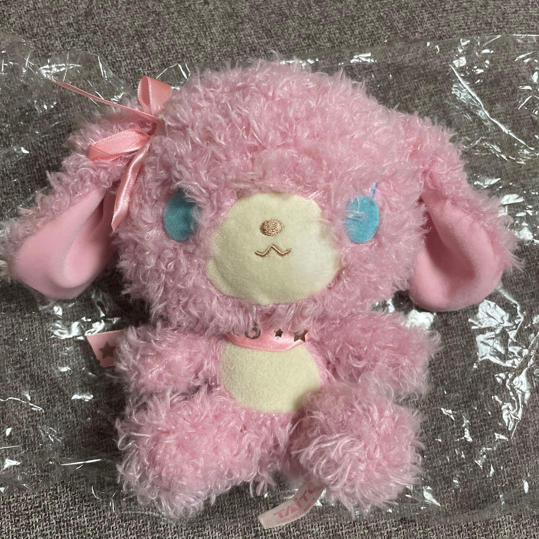 シュガーバニーズ　ぬいぐるみ　ももうさ　タイトー　2008年　サンリオ SUGARBUNNIES/シュガーバニーズ・ももうさ・Plush/ぬいぐるみ・高さ約