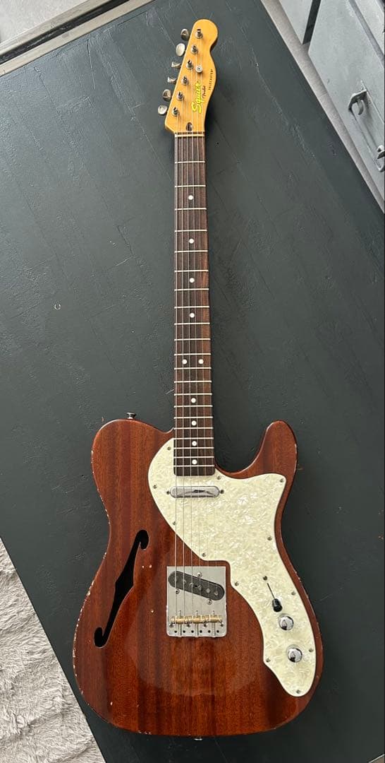 ギター Squier FSR Tele Thinline Amazon.co.jp: Squier by Fender スクワイヤー エレキギター FSR