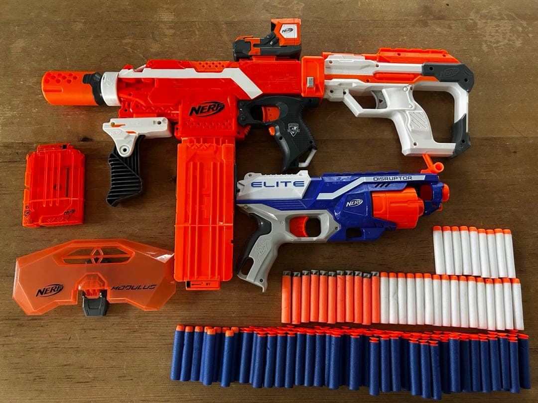 Nerf トイガンセット ハワイ購入 Amazon.co.jp: ナーフエリートジュニアアルティメットスターターセット