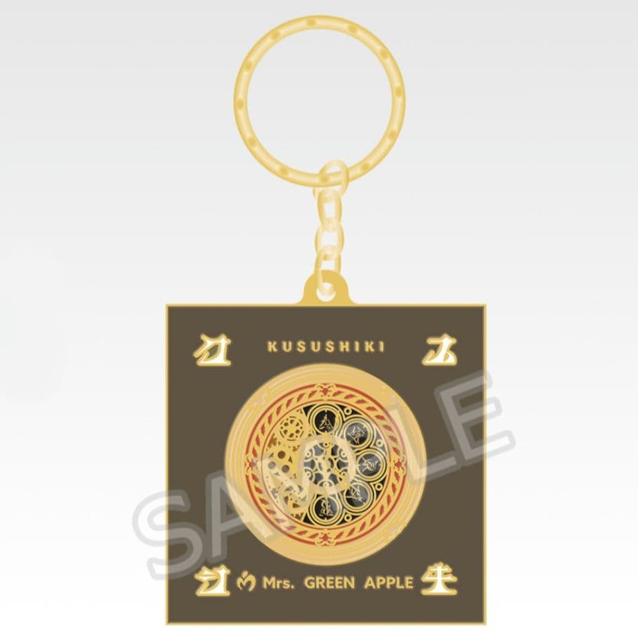 一番くじF ミセス Mrs. Green Apple メタルチャームキーホルダー