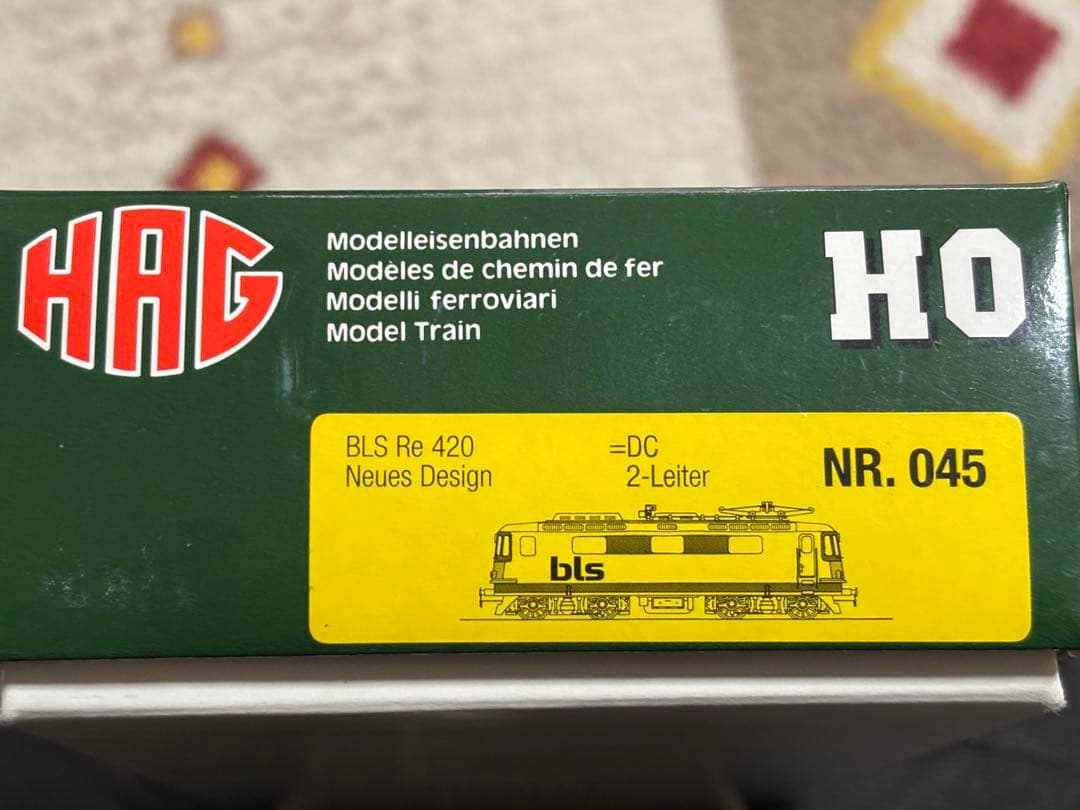 新品同様 HO HAG BLS Re420電気機関車 新塗装タイプ - メルカリ