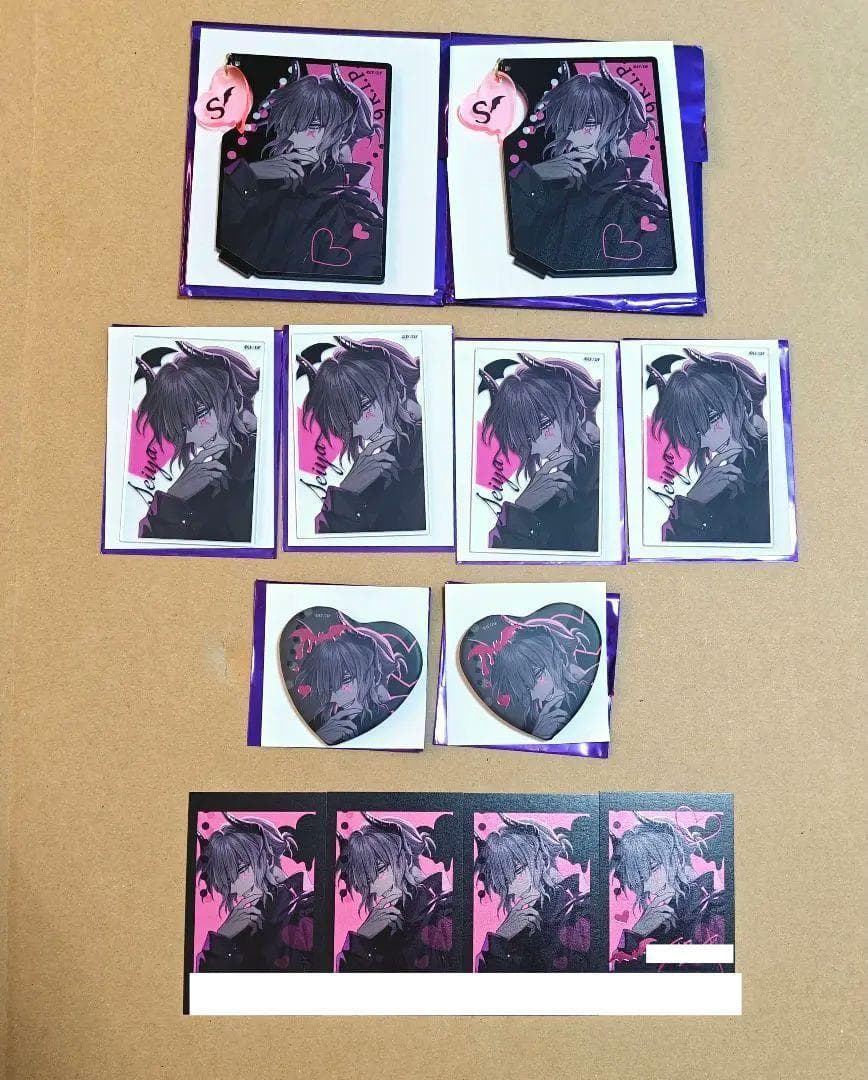 9RIP 聖ヤ ナインリップ オトふゆ アクスタ 缶バッジ フォトカ 署名 9 R.I.P. スペシャルくじ