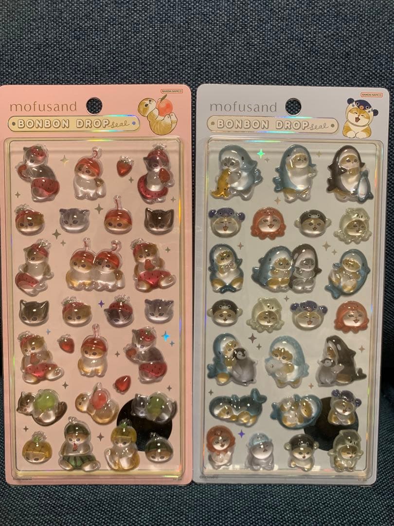 モフサンドボンボンドロップシール2個セット - メルカリ