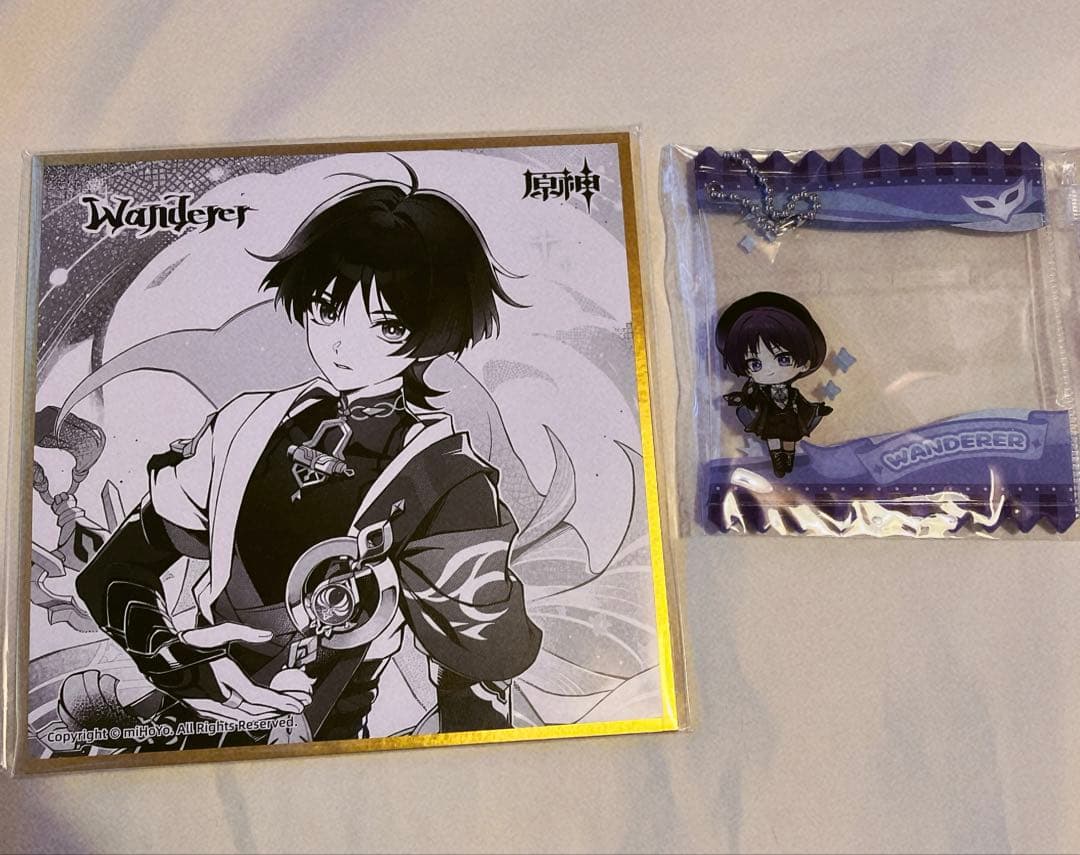 原神 フェス FES 2026 玩点无限 キャンディバック　色紙　放浪者 原神 放浪者 スカラマシュ アクリル色紙 フェス FES 2026｜Yahoo