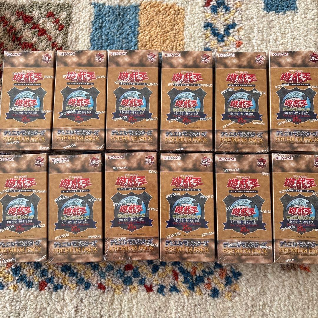 遊戯王 新品未開封シュリンク付き 東京ドーム 決闘者伝説 25th 12BOX