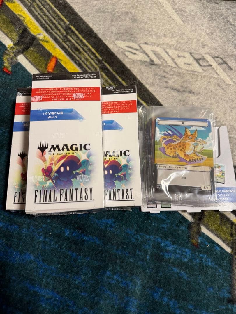 【特典トークン付き】マジック：ザ・ギャザリング ファイナルファンタジー 3BOX マジックザギャザリング FIN JP 0017/0009 鳥 / 英雄 (日本語版