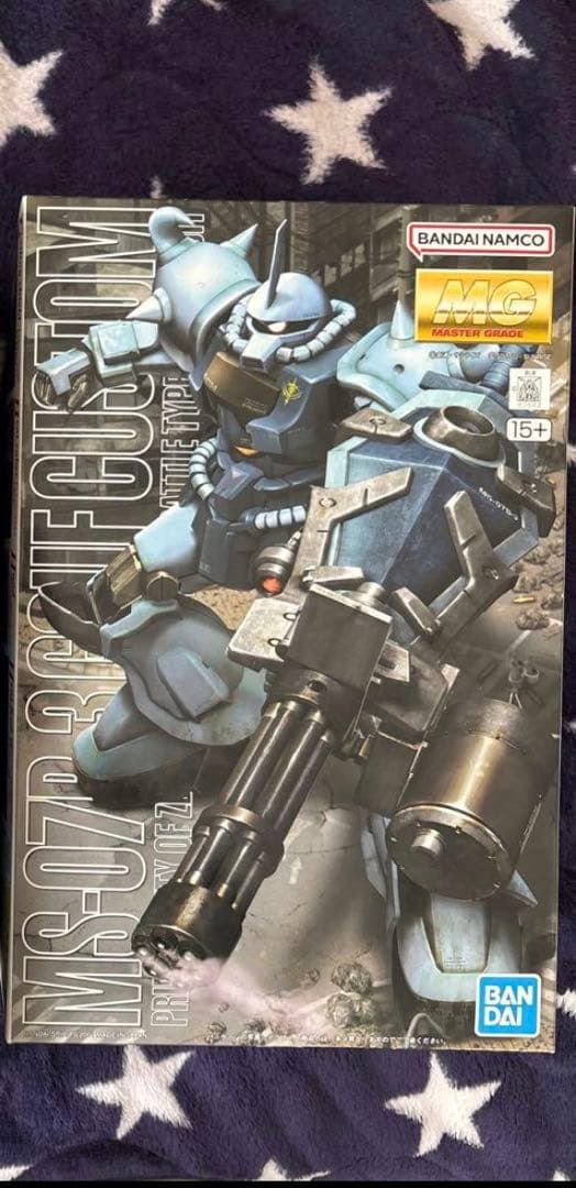 MG グフ+グフカスタム MG 1/100 グフカスタム(重力戦線イメージカラーVer．) - バンダイ