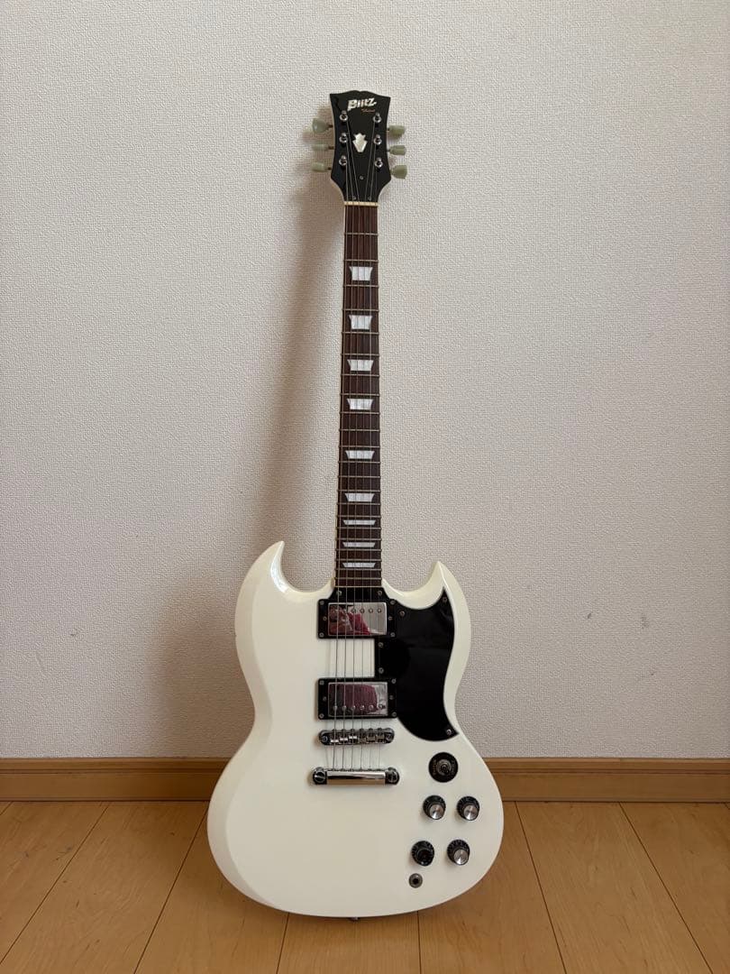 Blitz by Aria Pro2 SG ギター BLITZ BY ARIAPROII ( ブリッツバイアリアプロツー ) BSG-STD Wine Red