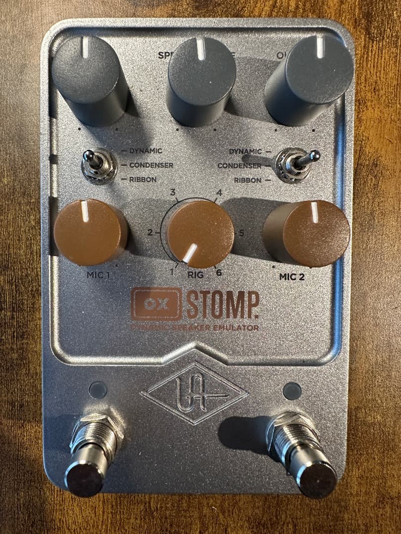 ギター UAFX OX Stomp. Dynamic Speaker Emulator Universal Audio UAFX OX Stomp Dynamic Speaker Emulator Effects